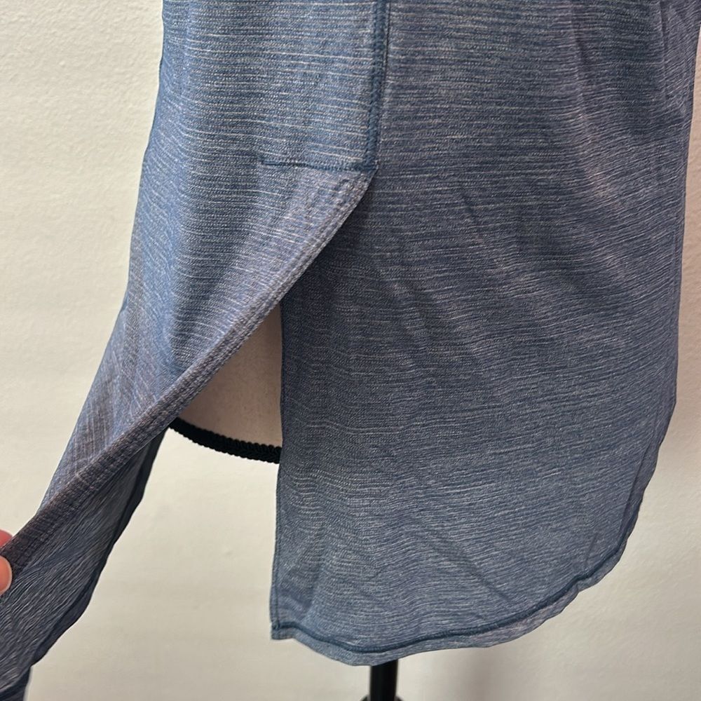 Lululemon Cool Racerback Blue Tank Top Size 8 - Picture 8 of 10